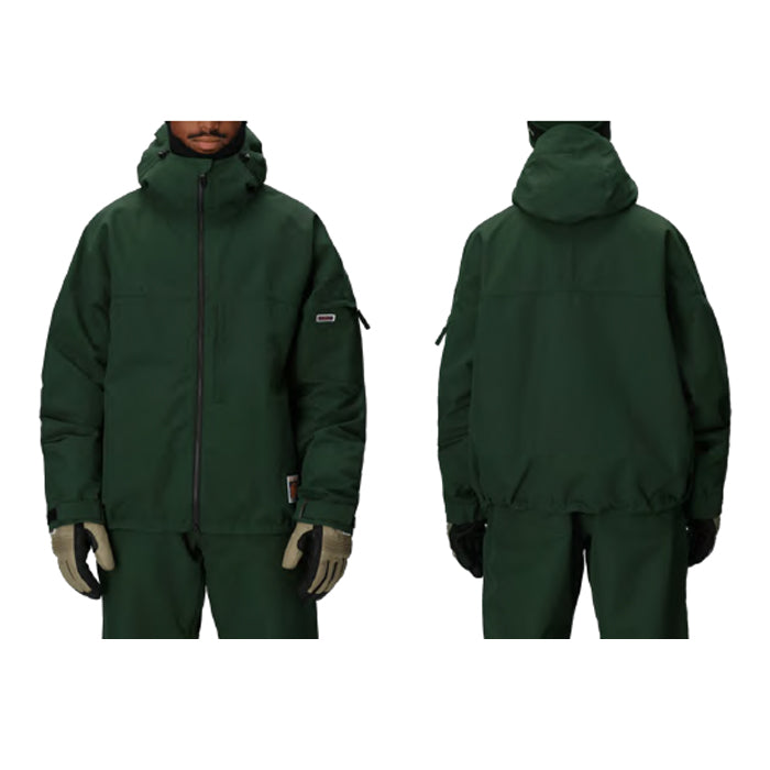 スノーボード ウェア シックスエイトシックス 686 MENS DOJO SHELL JACKET MOSS GREEN RIPSTOP 送料無料 日本正規品 予約商品 店頭受け取り可能