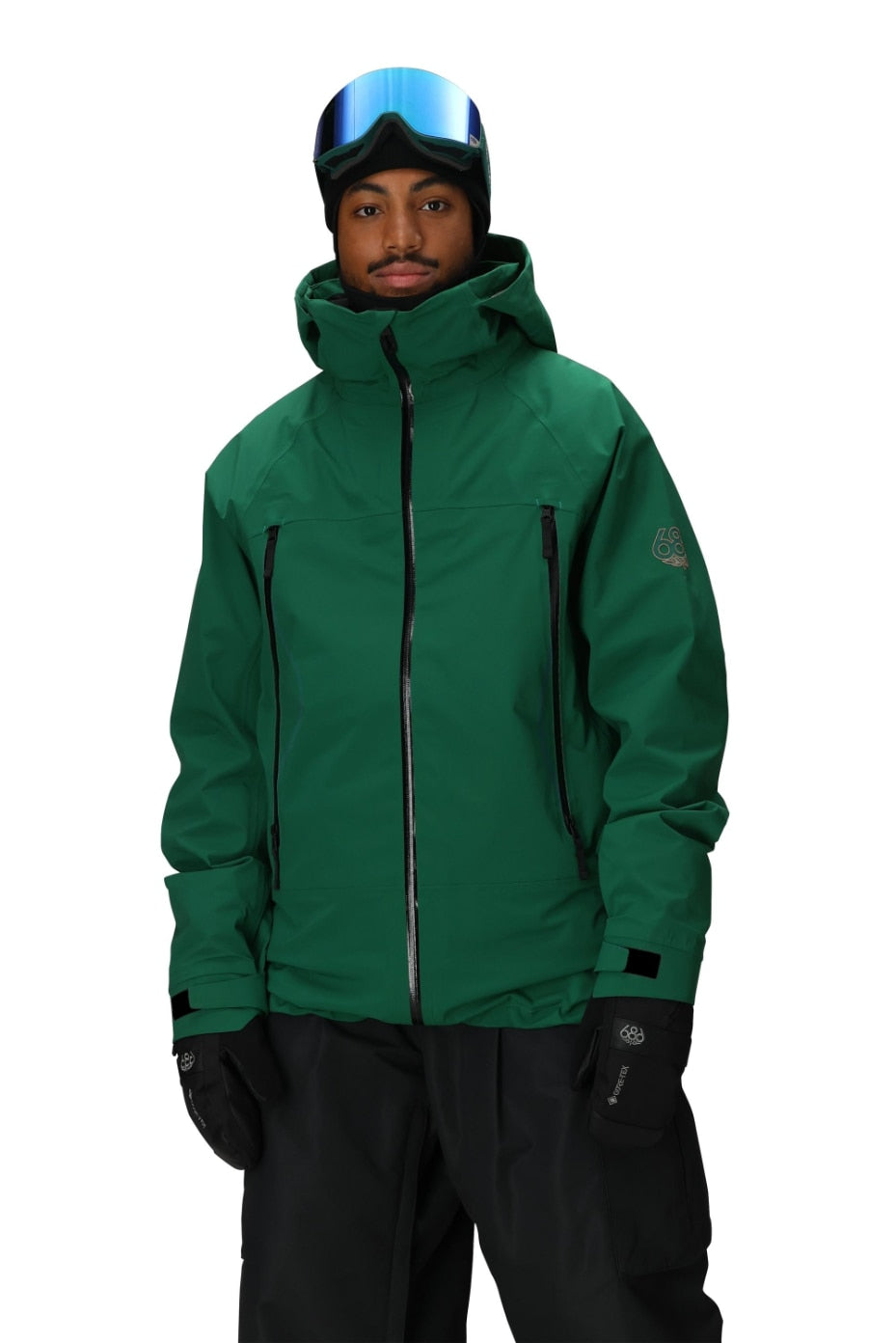 686 ロクハチロク MENS SMARTY 3-IN-1 RODEO 3L JACKET EMERALD GREEN 25-26 スノーボード ウェア