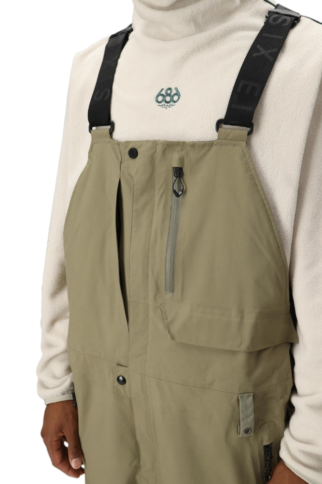 686 ロクハチロク MENS GORE-TEX DISPATCH SHELL BIB SAGE 25-26 スノーボード ウェア