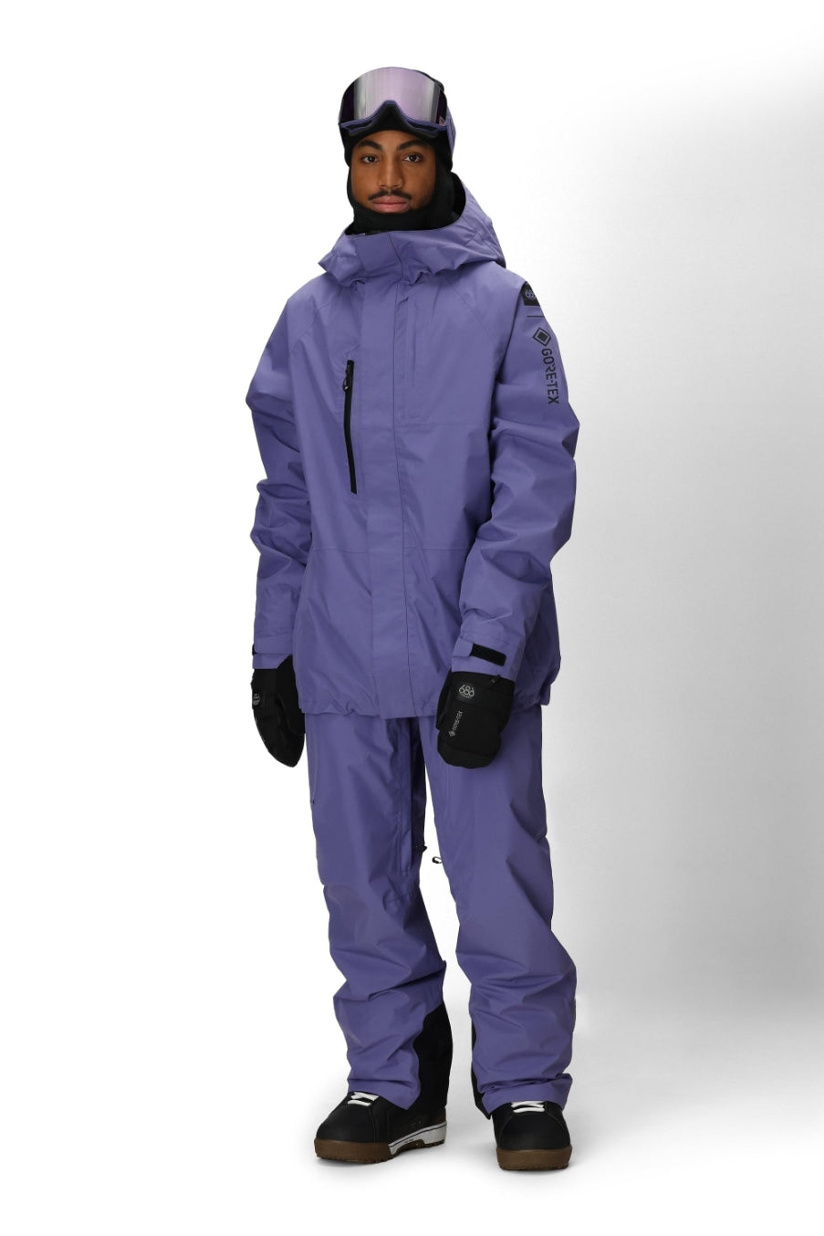 686 ロクハチロク MENS GORE-TEX CORE SHELL PANT PURPLE DAWN 25-26 スノーボード ウェア