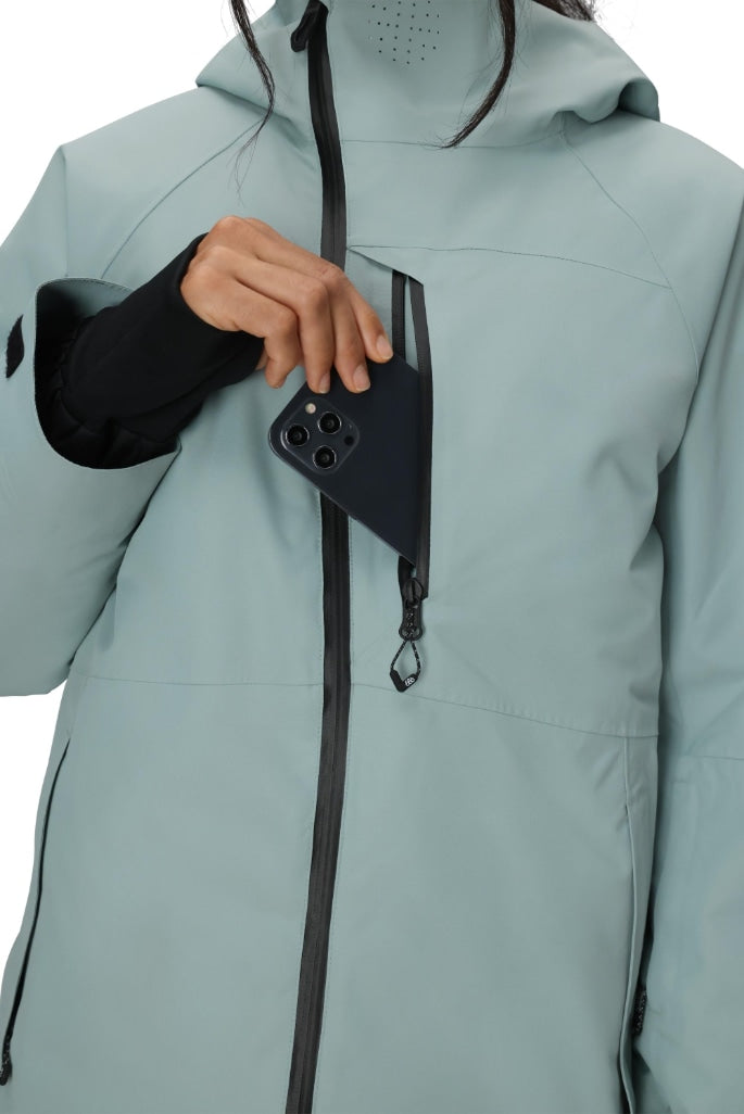 686 ロクハチロク WOMENS HYDRA THERMAGRAPHJACKET DUSTY MARINE 25-26 スノーボード ウェア
