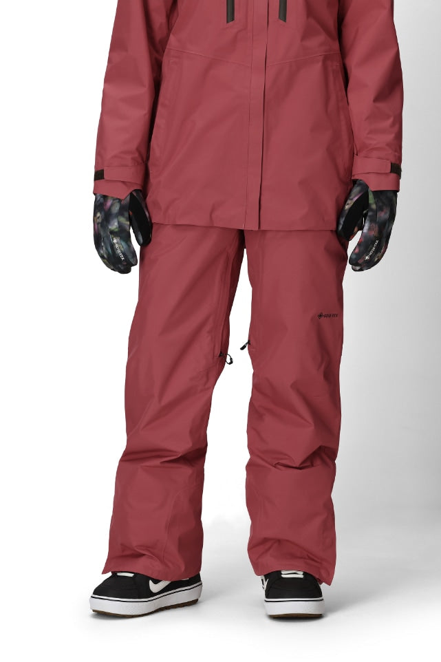 686 ロクハチロク WOMENS GORE-TEX WILLOW INSULATED PANT ROSEWOOD 25-26 スノーボード ウェア