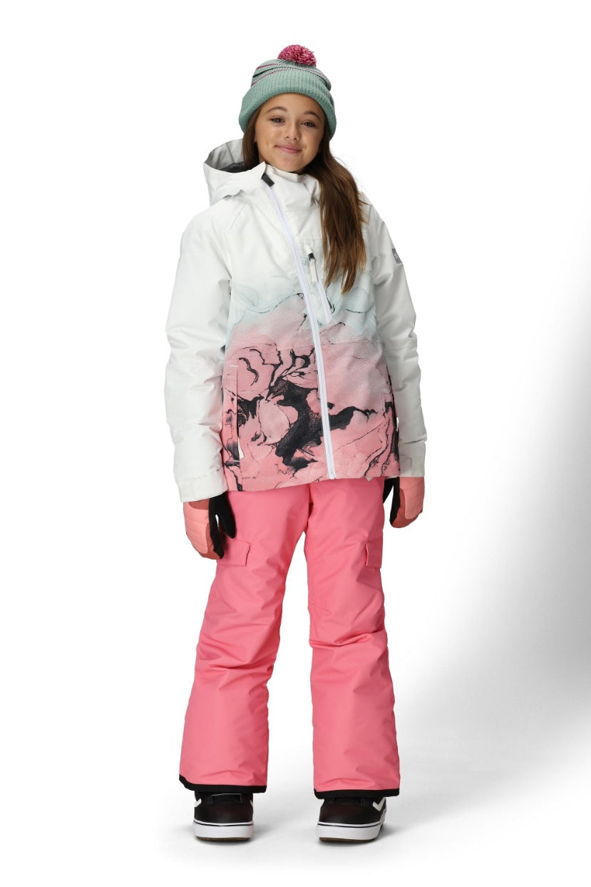 686 ロクハチロク Girls' Hydra Insulated Jacket GERANIUM PINK CLOUDBREAK 25-26 スノーボード ウェア