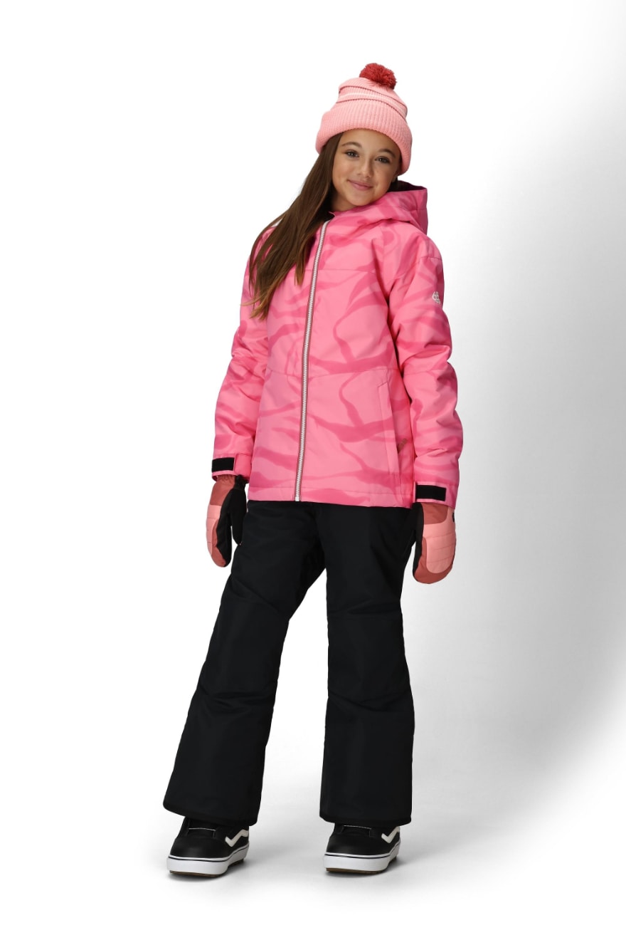 686 ロクハチロク Girls' Athena Insulated Jacket GERANIUM PINK VAPORS 25-26 スノーボード ウェア