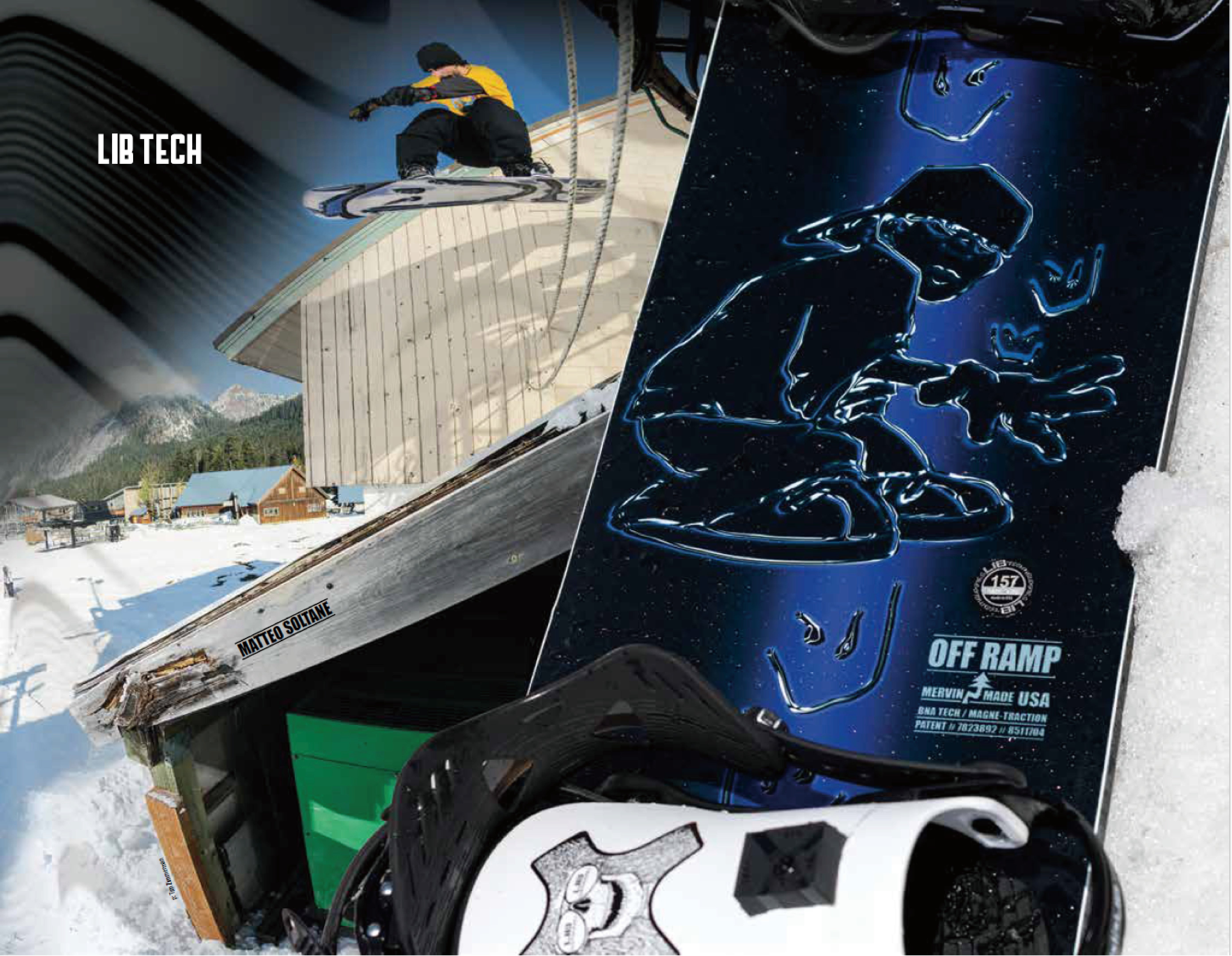 LIBTECH リブテック OFF RAMP 23-24 スノーボード ボード