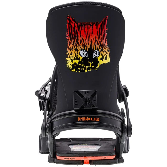 スノーボード ビンディング ベントメタル BENT METAL TRANSFER Black/Orange 23-24 送料無料 日本正規品 店頭受け取り可能