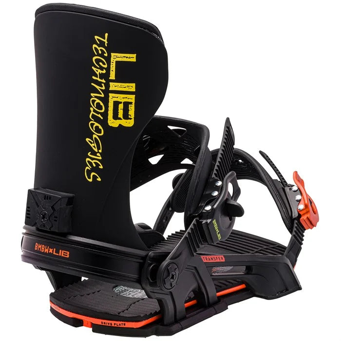 スノーボード ビンディング ベントメタル BENT METAL TRANSFER Black/Orange 23-24 送料無料 日本正規品 店頭受け取り可能
