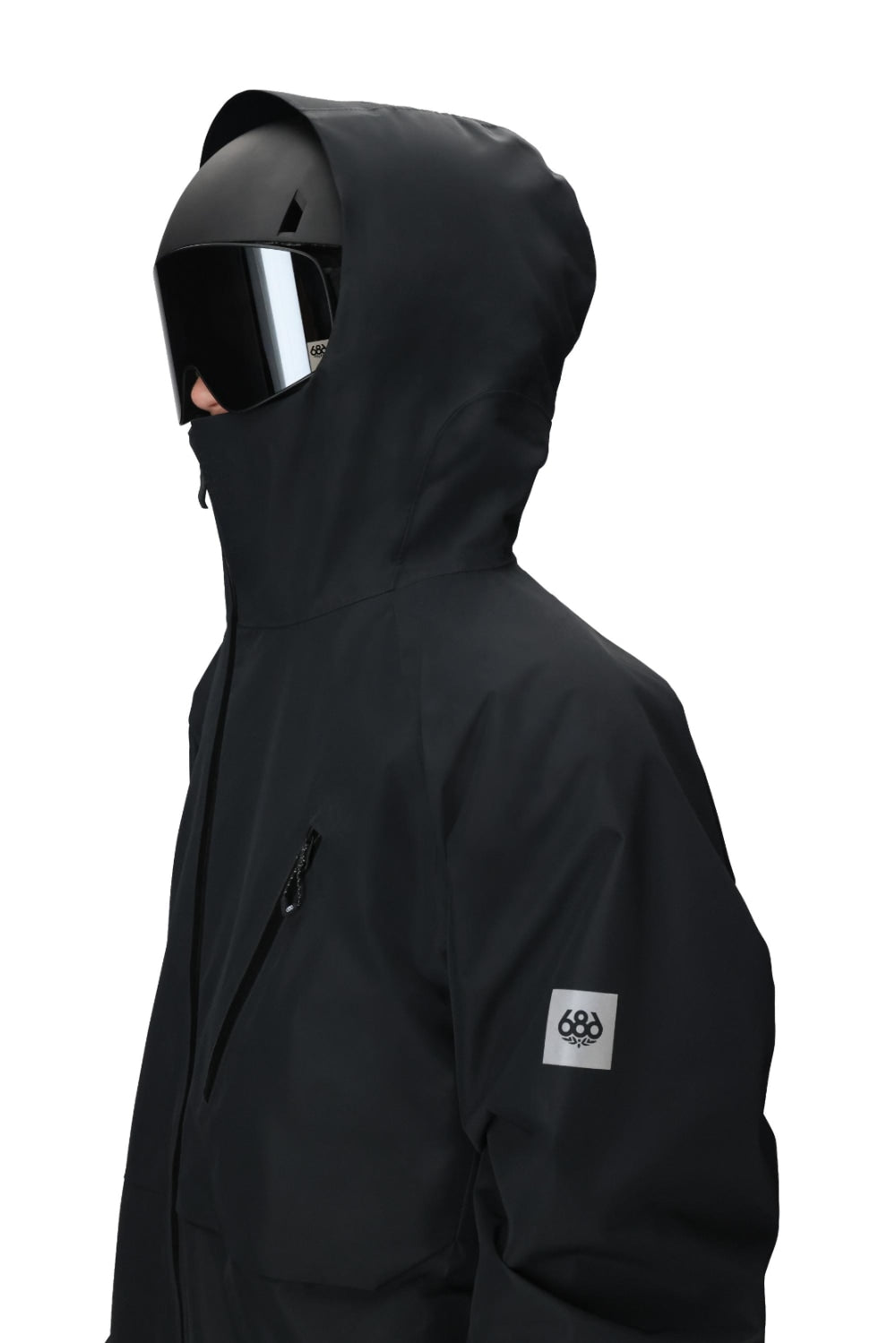 686 ロクハチロク MENS HYDRA THERMAGRAPH JACKET BLACK 25-26 スノーボード ウェア