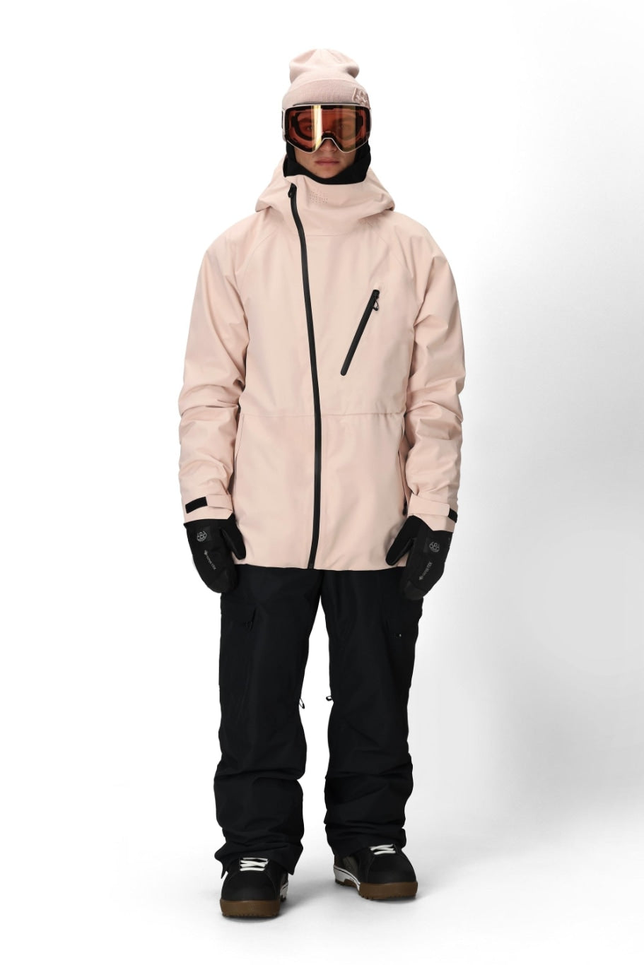 686 ロクハチロク MENS HYDRA THERMAGRAPH JACKET SMOKEY PINK 25-26 スノーボード ウェア