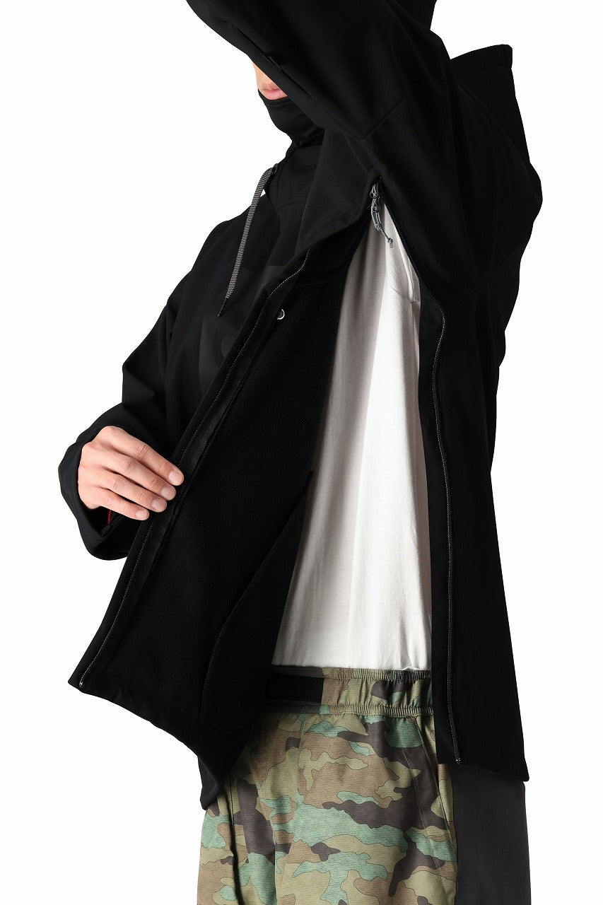686 ロクハチロク Men's Waterproof Hoody BLACK 25-26 スノーボード ウェア