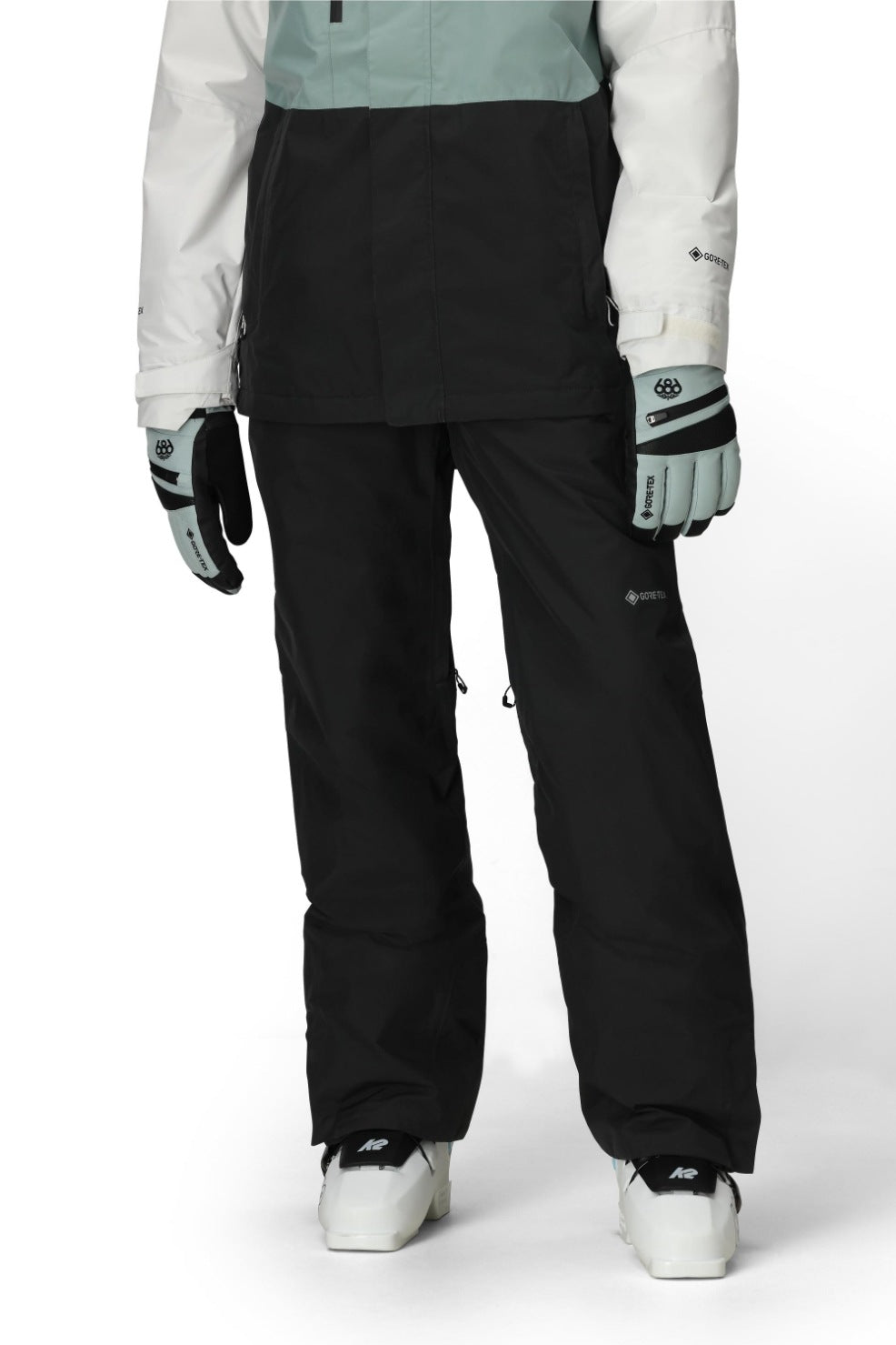 686 ロクハチロク WOMENS GORE-TEX WILLOW INSULATED PANT BLACK 25-26 スノーボード ウェア