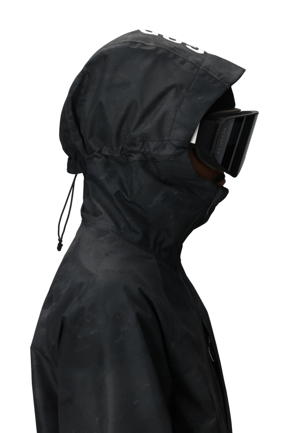 686 ロクハチロク MENS GORE-TEX FRAGMENT SHELL ANORAK BLACK HEMISPHERE 25-26 スノーボード ウェア