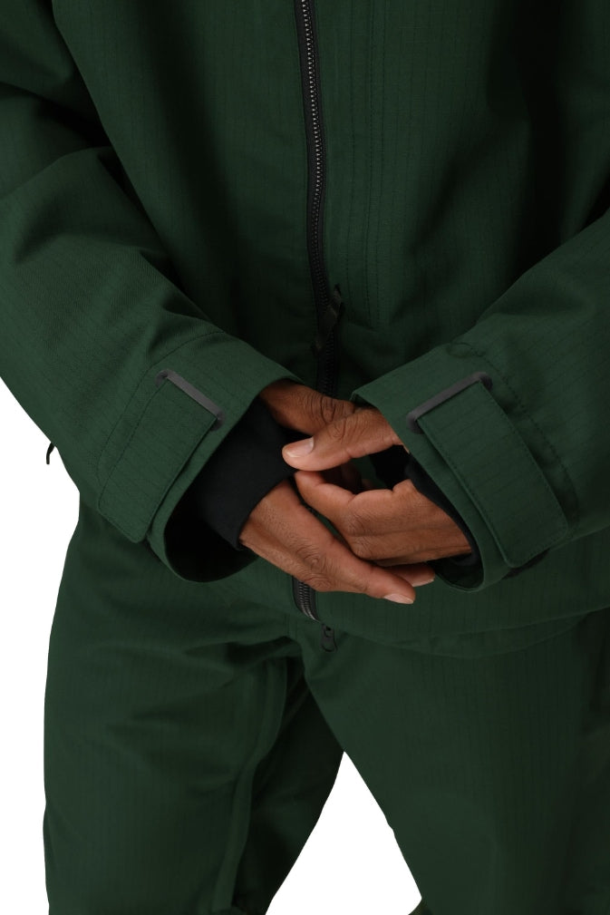 686 ロクハチロク MENS DOJO SHELL JACKET MOSS GREEN RIPSTOP 25-26 スノーボード ウェア
