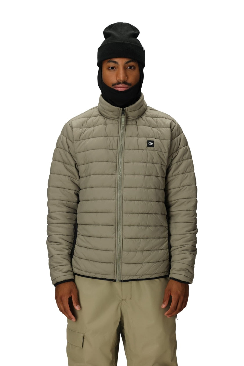 686 ロクハチロク MENS SMARTY 3-IN-1 FORM JACKET SAGE COLORBLOCK 25-26 スノーボード ウェア