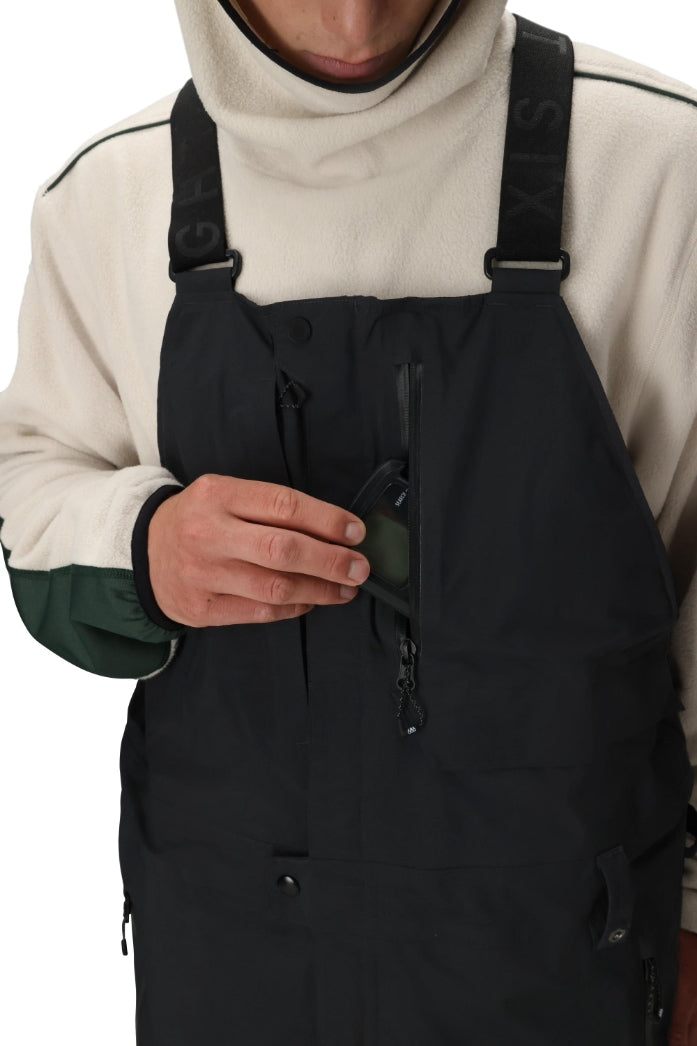 686 ロクハチロク MENS GORE-TEX DISPATCH SHELL BIB BLACK 25-26 スノーボード ウェア