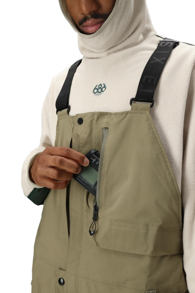 686 ロクハチロク MENS GORE-TEX DISPATCH SHELL BIB SAGE 25-26 スノーボード ウェア