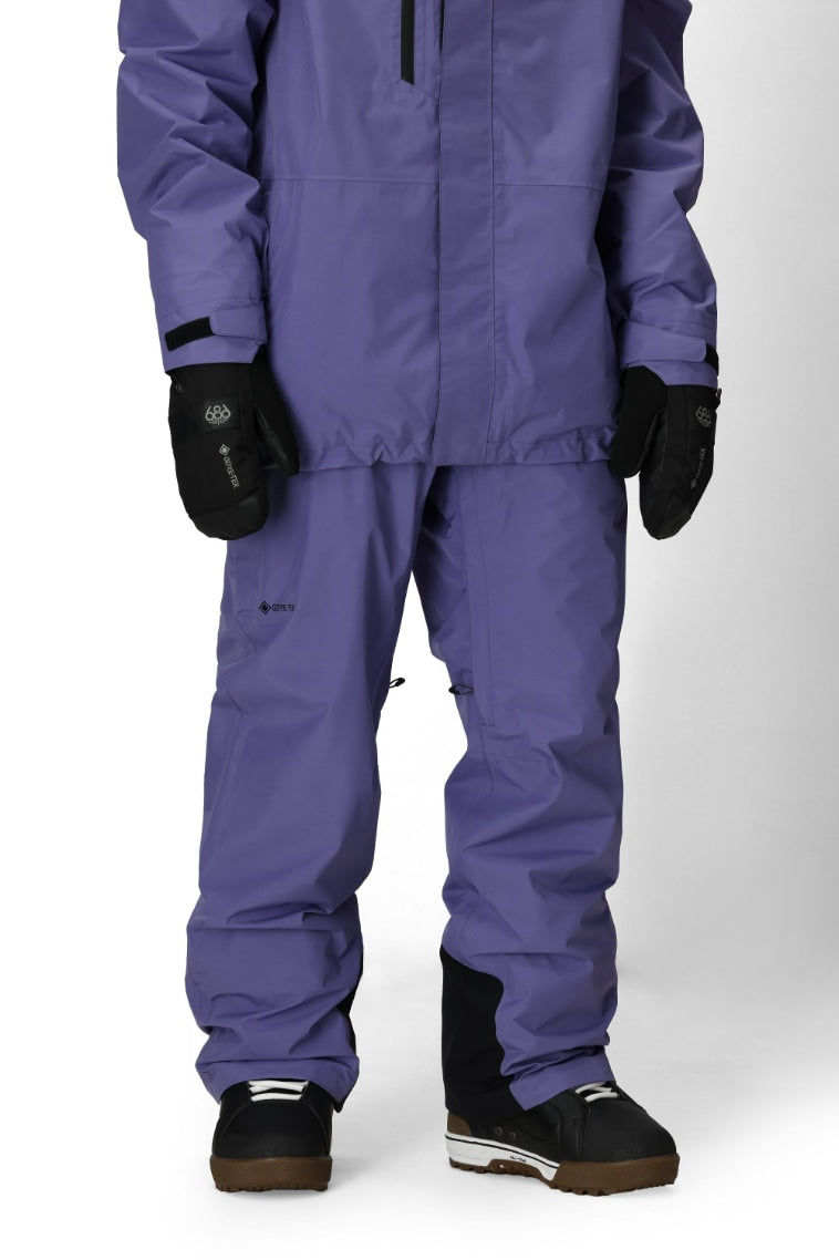 686 ロクハチロク MENS GORE-TEX CORE SHELL PANT PURPLE DAWN 25-26 スノーボード ウェア