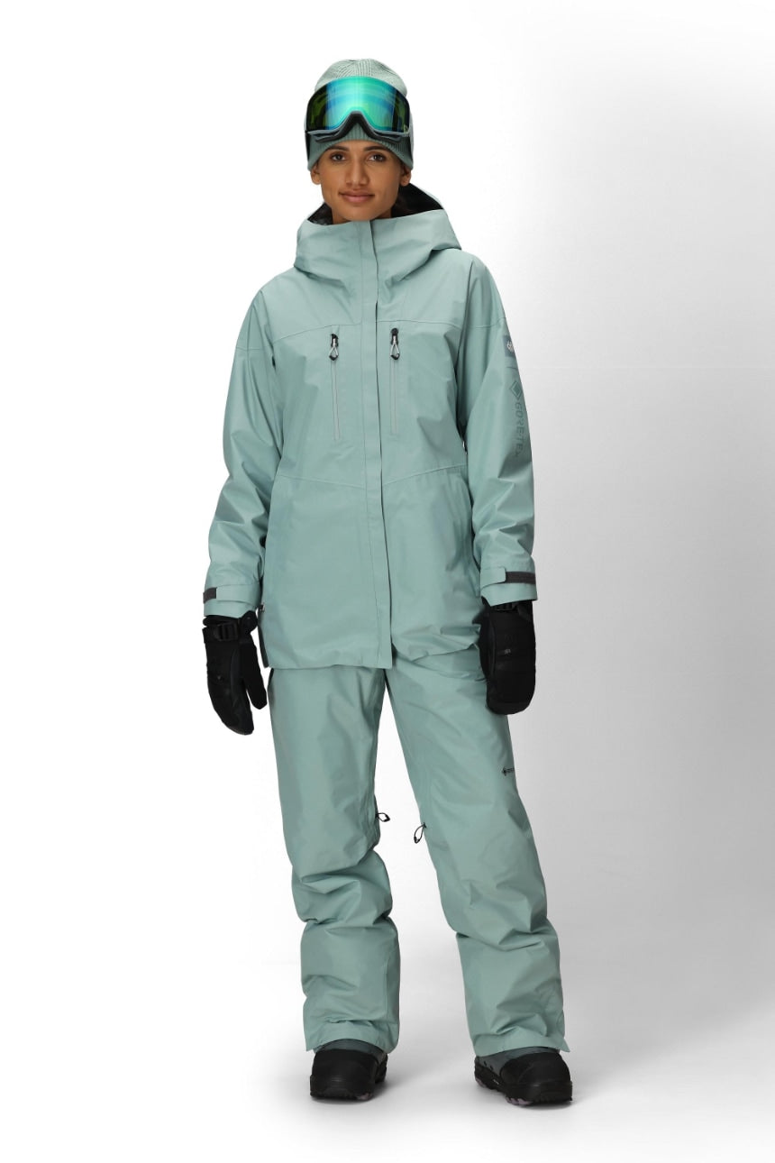 686 ロクハチロク WOMENS GORE-TEX WILLOW INSULATED PANT DUSTY MARINE 25-26 スノーボード ウェア