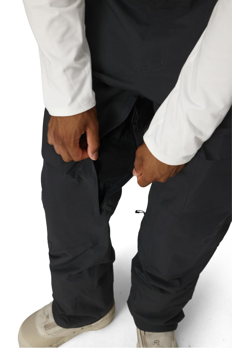 686 ロクハチロク MENS GORE-TEX DISPATCH SHELL PANT BLACK 25-26 スノーボード ウェア