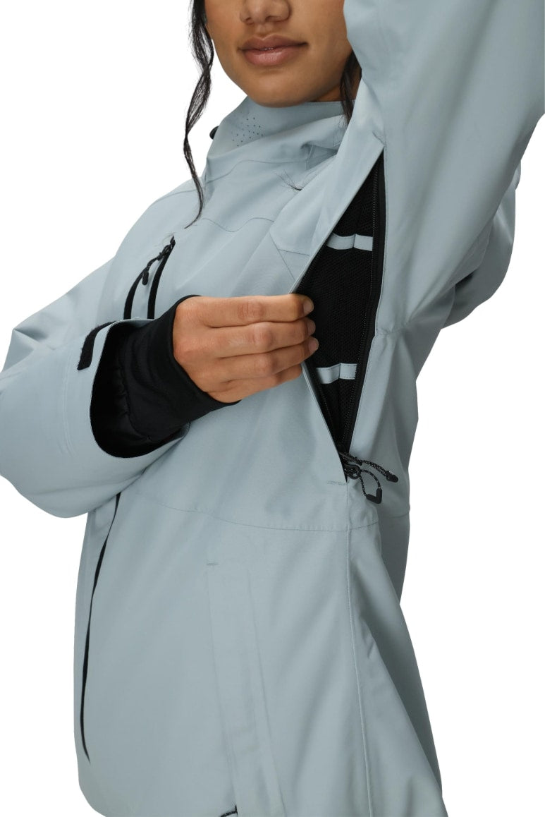 686 ロクハチロク WOMENS HYDRA THERMAGRAPHJACKET DUSTY MARINE 25-26 スノーボード ウェア