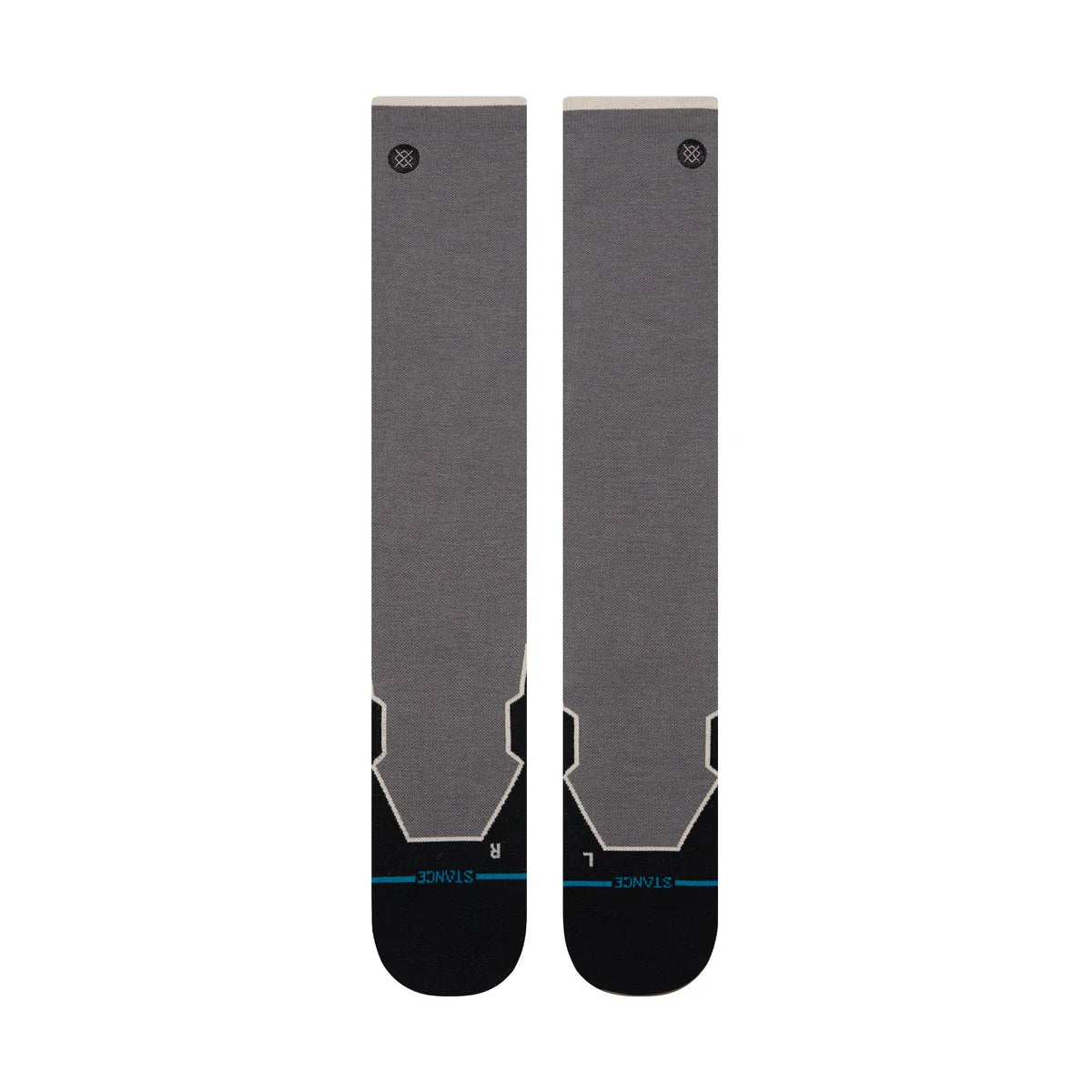 STANCE スタンス CONTRAST SEAM UL WOOL SNOW 25-26 スノーボード アクセサリー DARK GREY
