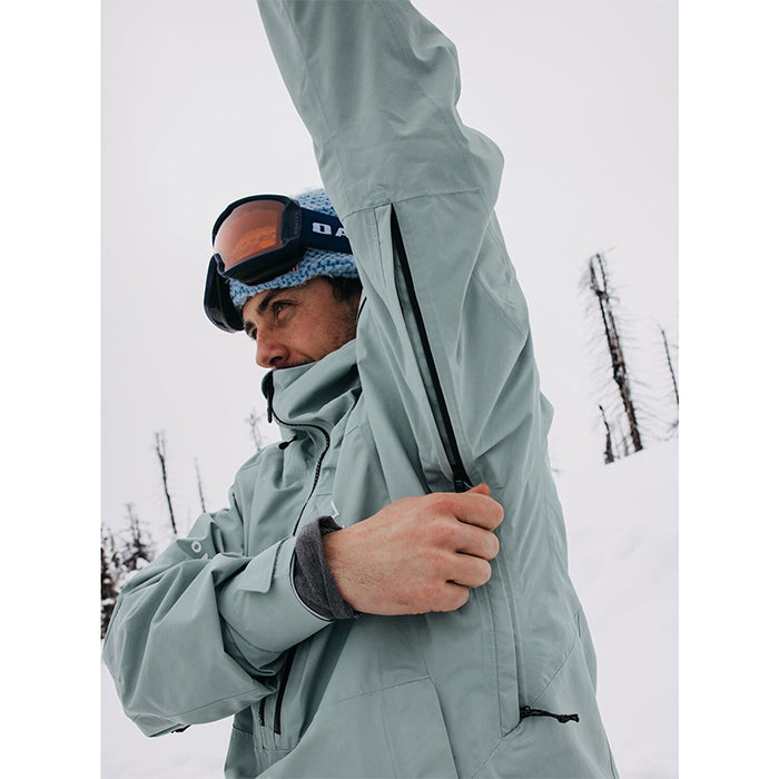 24-25 BURTON M AK VELOCITY GORE-TEX ANORAK PETROL GREEN スノーボード