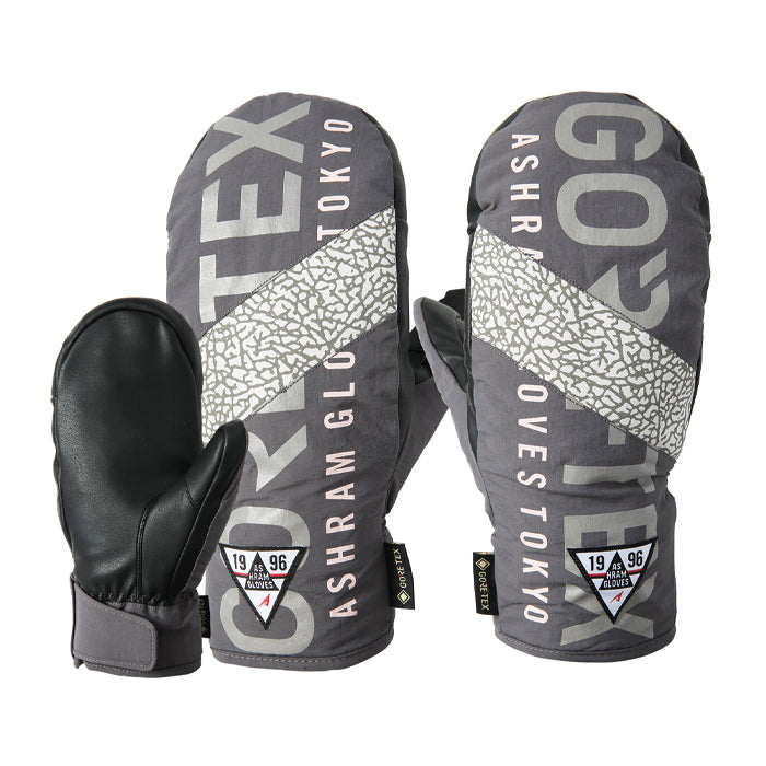スノーボード グローブ アシュラム ASHRAM PROFILE LOGO MITT CHARCOAL 25-26 送料無料 日本正規品