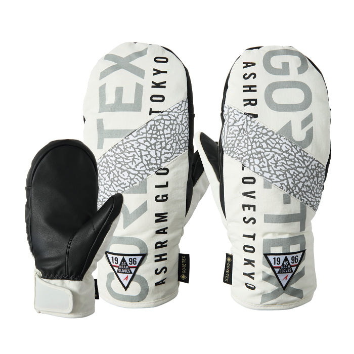 スノーボード グローブ アシュラム ASHRAM PROFILE LOGO MITT OFF WHITE 25-26 日本正規品