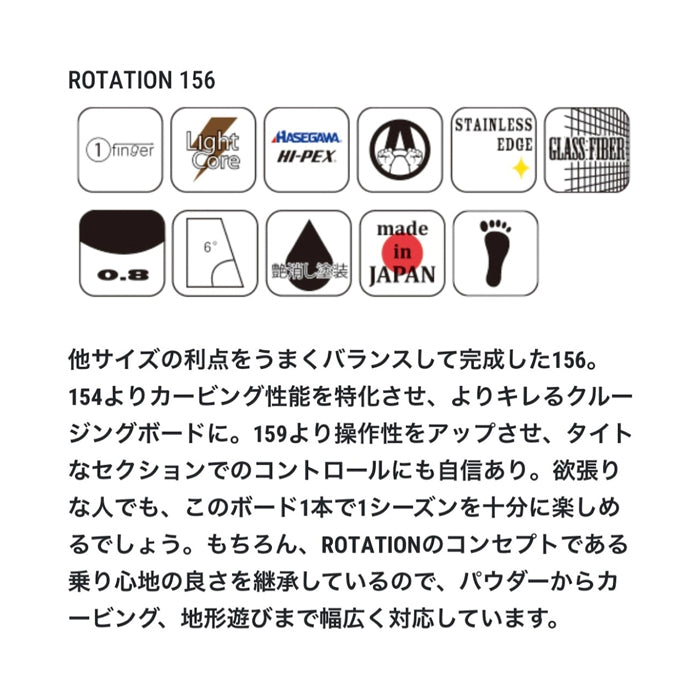スノーボード ボード アティロム ATIROM ROTATION BLK 25-26 送料無料 日本正規品 予約商品 店頭受け取り可能