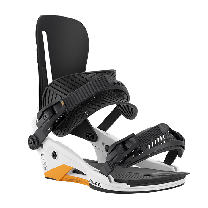 スノーボード ビンディング UNION ATLAS WHITE/ORANGE 25-26 送料無料 日本正規品