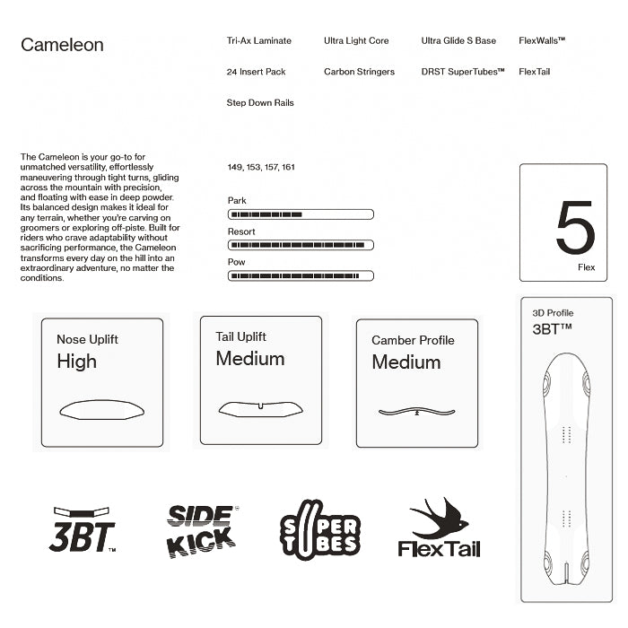 25-26 BATALEON CAMELEON スノーボード 早期予約