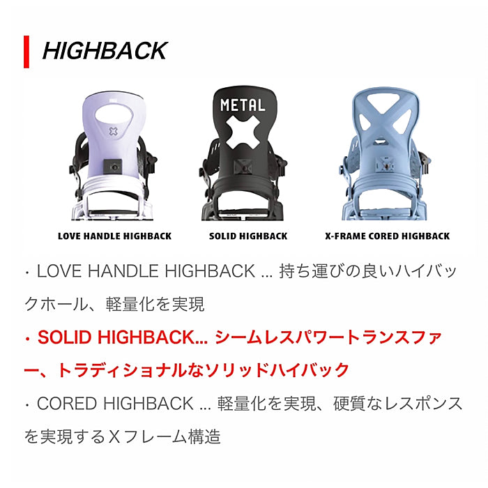 スノーボード ビンディング BENTMETAL ANVIL BLACK-GREY 25-26 送料無料 日本正規品