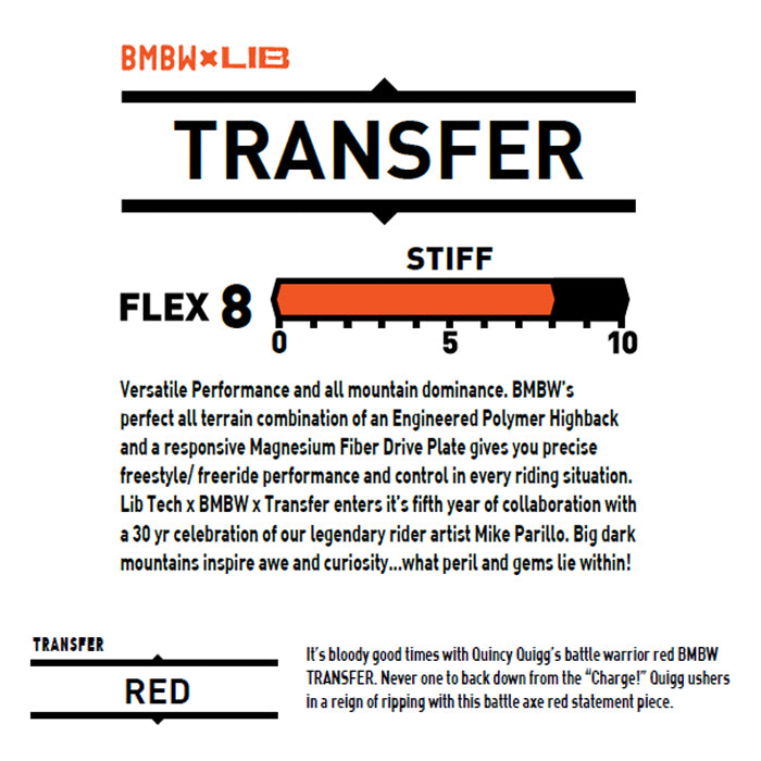 25-26 BENTMETAL TRANSFER RED スノーボード 日本正規品 早期予約