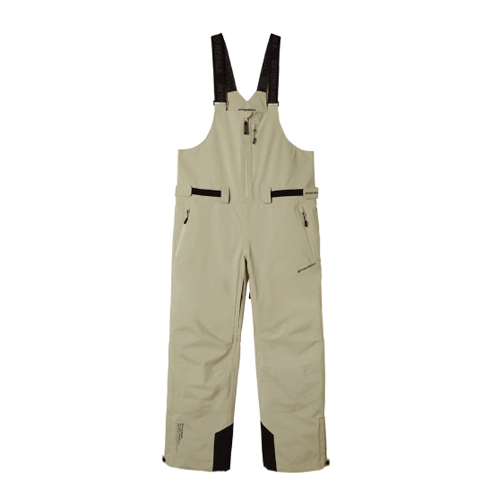 スノーボード ウェア ビヨンドメダルズ BEYOND MEDALS Tech BIB Pants 3L Beige 送料無料 日本正規品 予約商品 店頭受け取り可能
