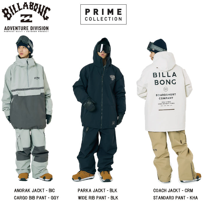 25-26 BILLABONG W STANDARD PANT CRM 25-26 送料無料 予約商品 店頭受け取り可能