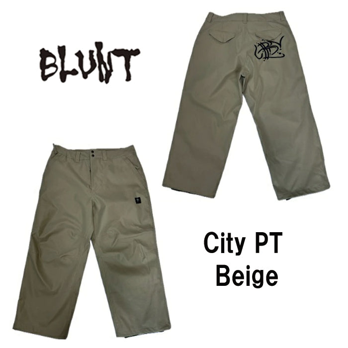 スノーボード ウェア ブラント BLUNT City PT BEIGE 送料無料 日本正規品 予約商品 店頭受け取り可能