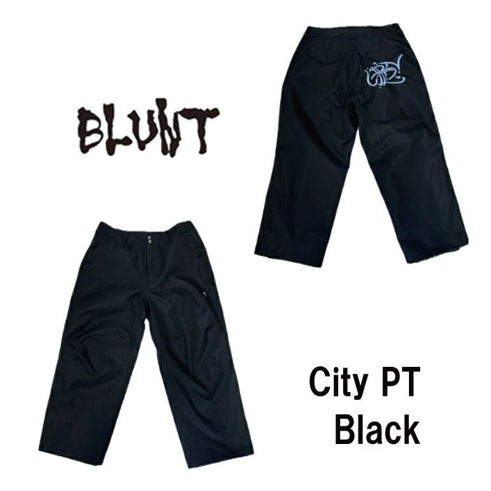 スノーボード ウェア ブラント BLUNT City PT BLACK 送料無料 日本正規品 予約商品 店頭受け取り可能