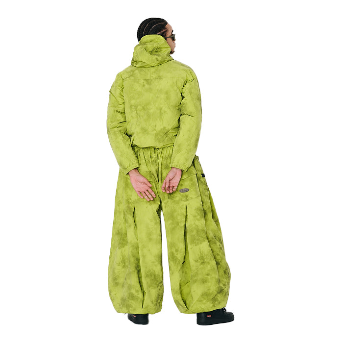 スノーボード ウェア ビーエスラビット BSRABBIT DSXBS LIGHT HOODED DOWN PADDING JUMPER RIP STOP LIME 25-26 送料無料 日本正規品