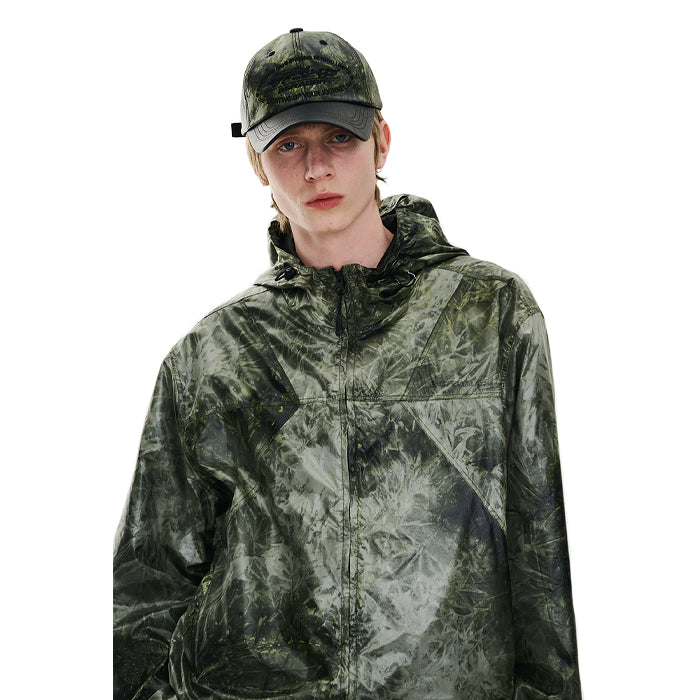 スノーボード ウェア ビーエスラビット BSRABBIT BSRWAVE BRUSHED DYE HOODED JACKET KHAKI 25-26 日本正規品