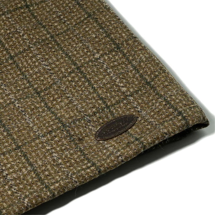 スノーボード ウェア ビーエスラビット BSRABBIT DSXBS CLASSIC WOOL HOODED JACKET KHAKI CHECK 25-26 送料無料 日本正規品