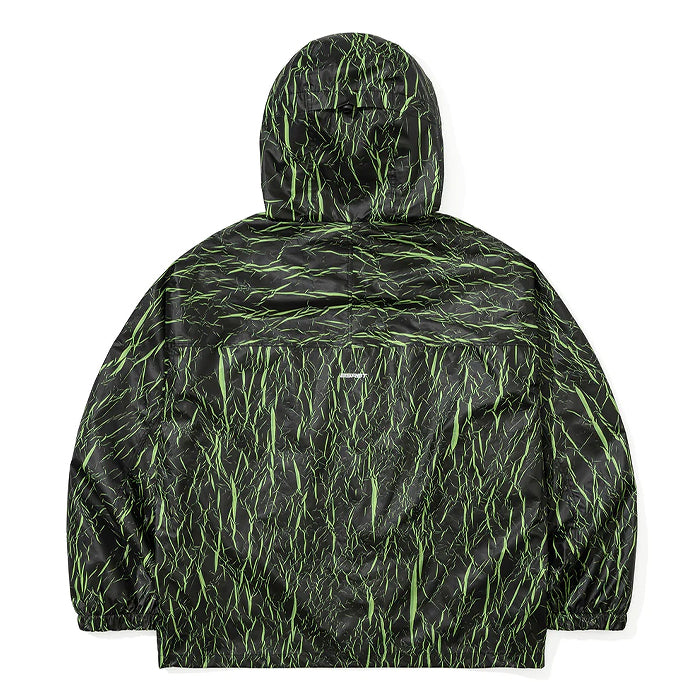 スノーボード ウェア ビーエスラビット BSRABBIT DSXBS BLACK SHADOW HOODED JACKET BLACK GREEN 25-26 送料無料 日本正規品
