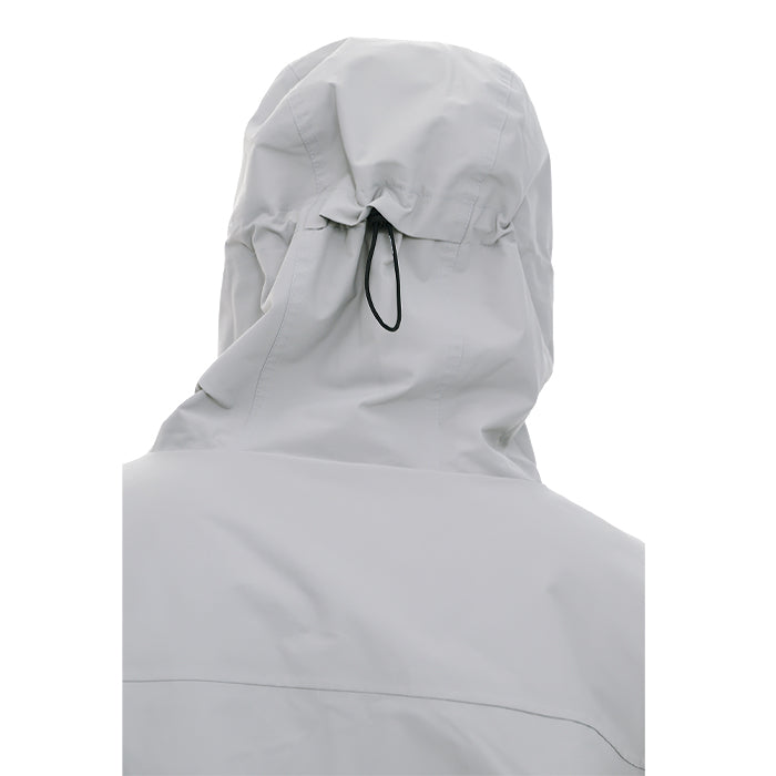 スノーボード ウェア ビーエスラビット BSRABBIT DUAL ZIP SEAM SEALING HOODED JACKET INK SPLATTER GRAY 25-26 送料無料 日本正規品