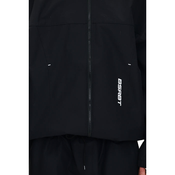 スノーボード ウェア ビーエスラビット BSRABBIT STREAM LINE HOODIE 3L HOODED JACKET BLACK 25-26 日本正規品