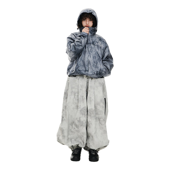 スノーボード ウェア ビーエスラビット BSRABBIT BSRWAVE BRUSHED DYE HOODED JACKET GRAY 25-26 送料無料 日本正規品 予約商品 店頭受け取り可能