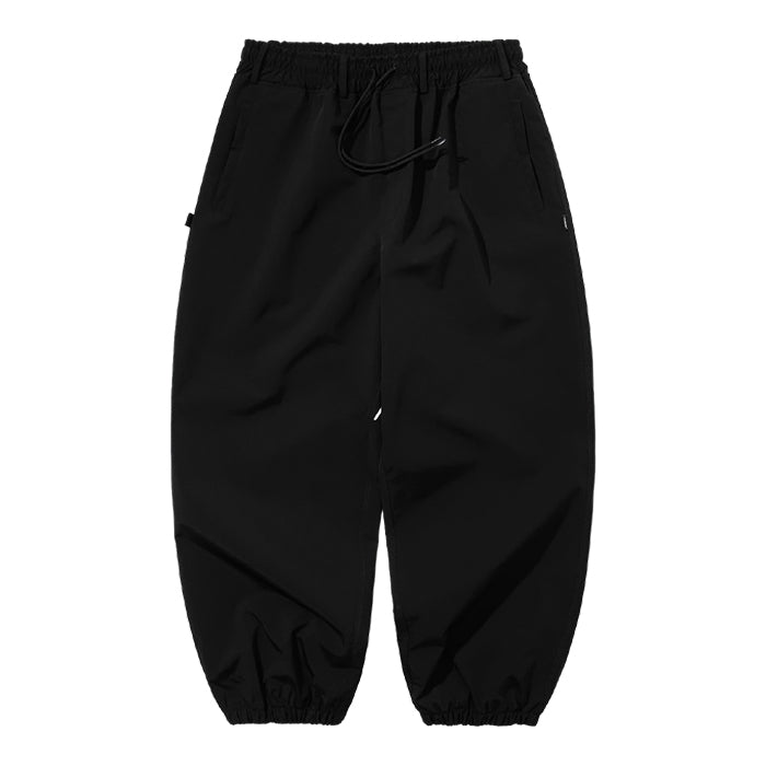 スノーボード ウェア ビーエスラビット BSRABBIT DEATH LOGO 3L SUPER WIDE JOGGER PANTS BLACK 25-26 送料無料 日本正規品 予約商品 店頭受け取り可能