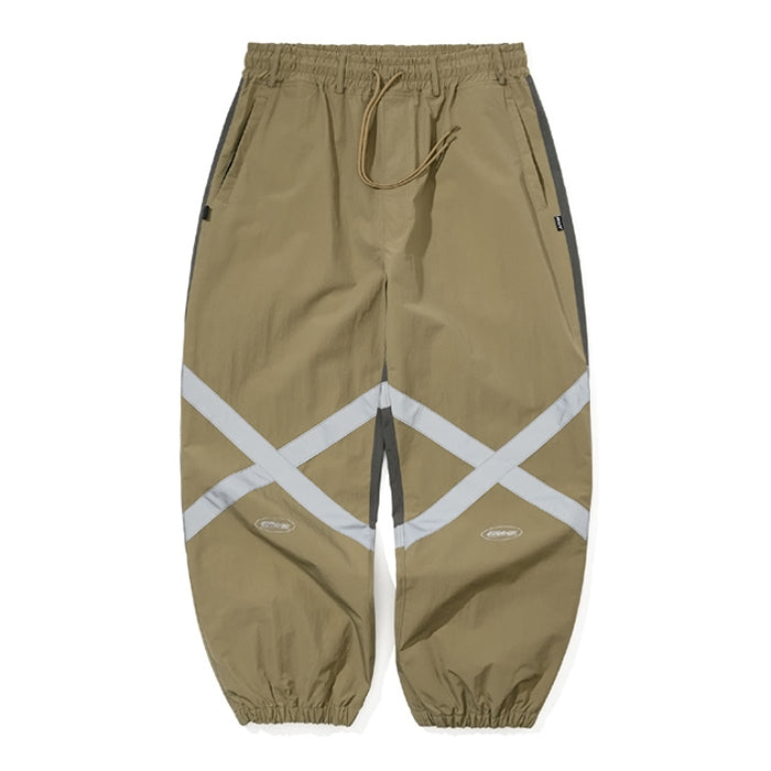 スノーボード ウェア ビーエスラビット BSRABBIT ORIGINAL POT-X REFLECTIVE WIDE JOGGER PANTS KHAKI 25-26 送料無料 日本正規品 予約商品 店頭受け取り可能