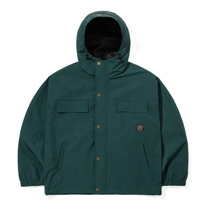スノーボード ウェア ビーエスラビット BSRABBIT POCKET RIDGE HOODED JACKET GREEN 25-26 送料無料 日本正規品 予約商品 店頭受け取り可能