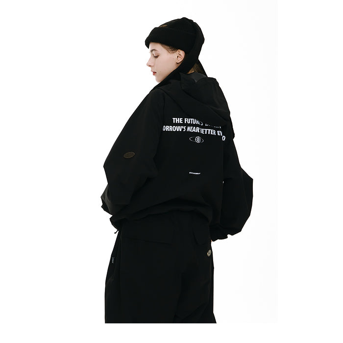 スノーボード ウェア ビーエスラビット BSRABBIT ALWAYS ON HOODIE JACKET BLACK 25-26 送料無料 日本正規品 予約商品 店頭受け取り可能