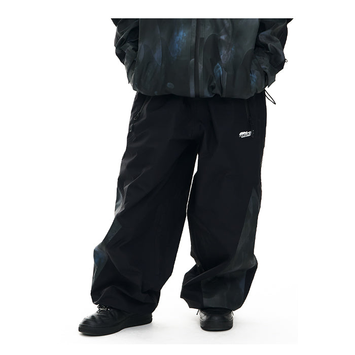 スノーボード ウェア ビーエスラビット BSRABBIT FUSION 3L SEAM SEALING WIDE VENTILATION JOGGER PANTS BLACK 25-26 送料無料 日本正規品 予約商品 店頭受け取り可能