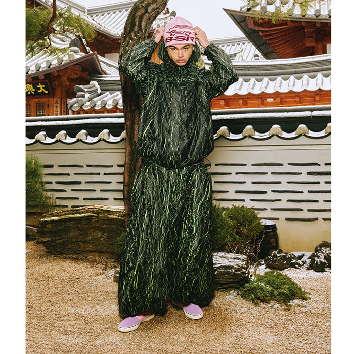 スノーボード ウェア ビーエスラビット BSRABBIT DSXBS SIDE ZIP 3L NEW SUPER WIDE VENTILATION JOGGER PANTS BLACK GREEN 25-26 送料無料 日本正規品 予約商品 店頭受け取り可能
